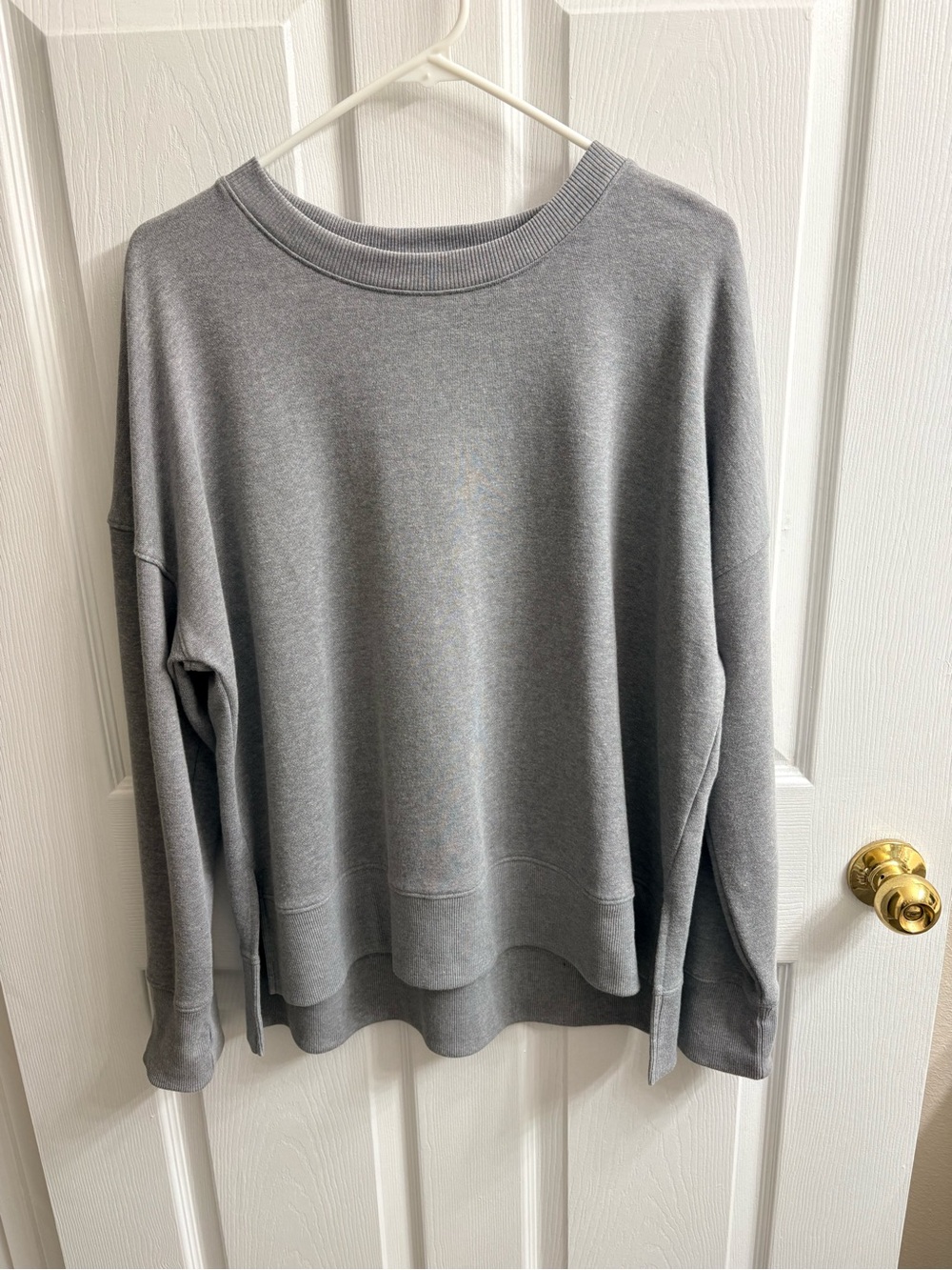 Women’s Cozy Gray Crewneck Sweatshirt